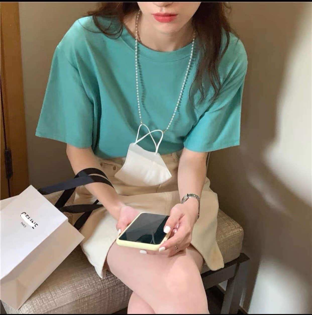 Áo thun Babytee Trơn Cá Tính, Áo Thun Nữ Babytee cotton co dãn