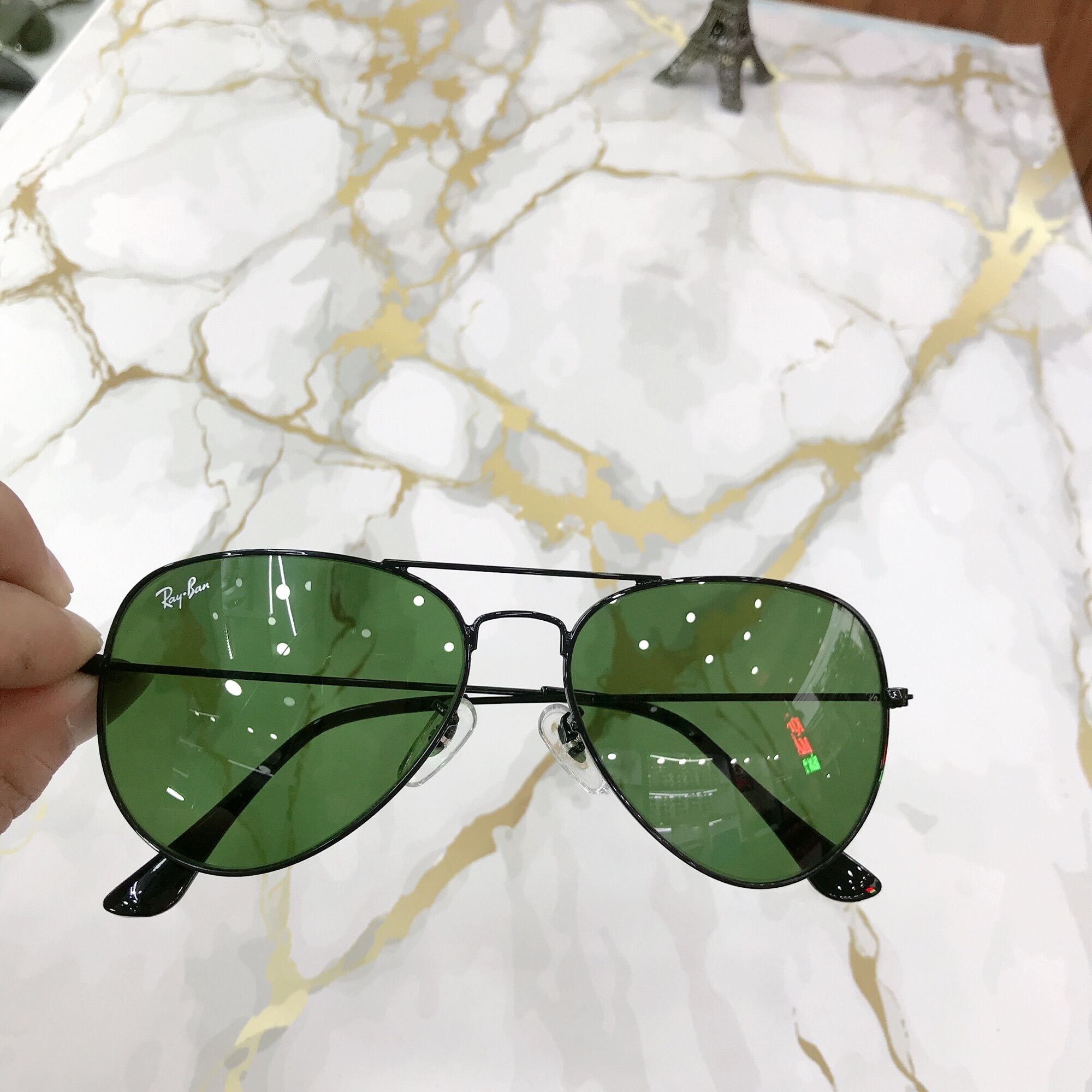 Rayban 3025 mắt xanh rau muống sezi 58