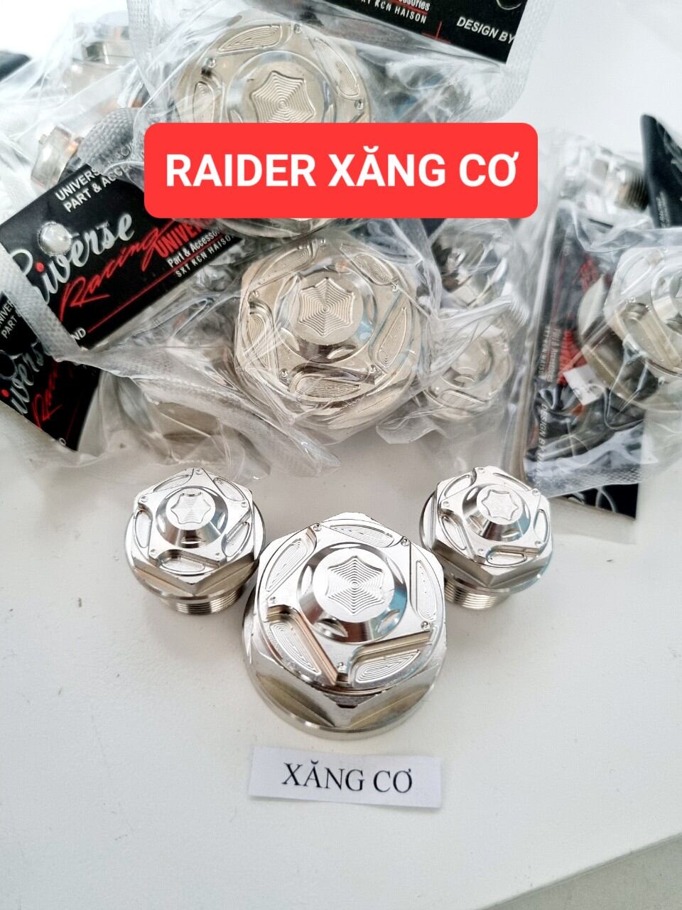 Ốc chảng ba raider xc