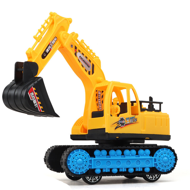 超大号挖掘机耐摔钻地车挖土机勾机儿童男孩玩具车沙滩工程车汽车