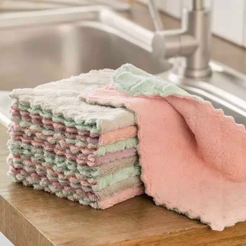 Khăn lau đa năng 2 mặt siêu mềm mịn