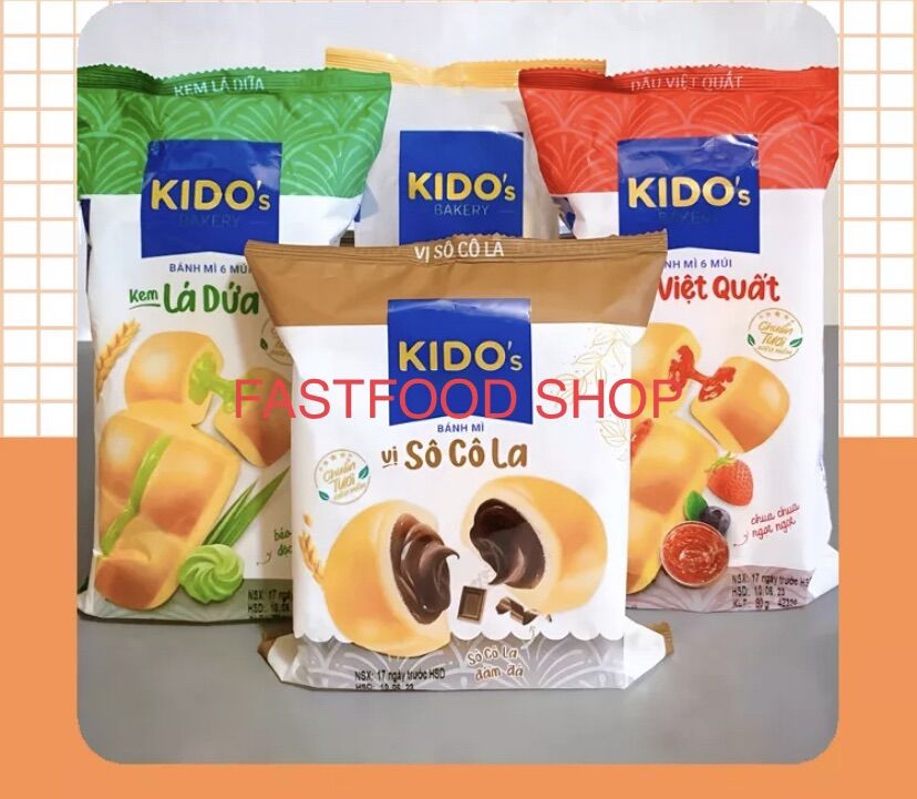 COMBO 5 CÁI BÁNH MÌ TƯƠI KIDO’s VỊ SOCOLA
