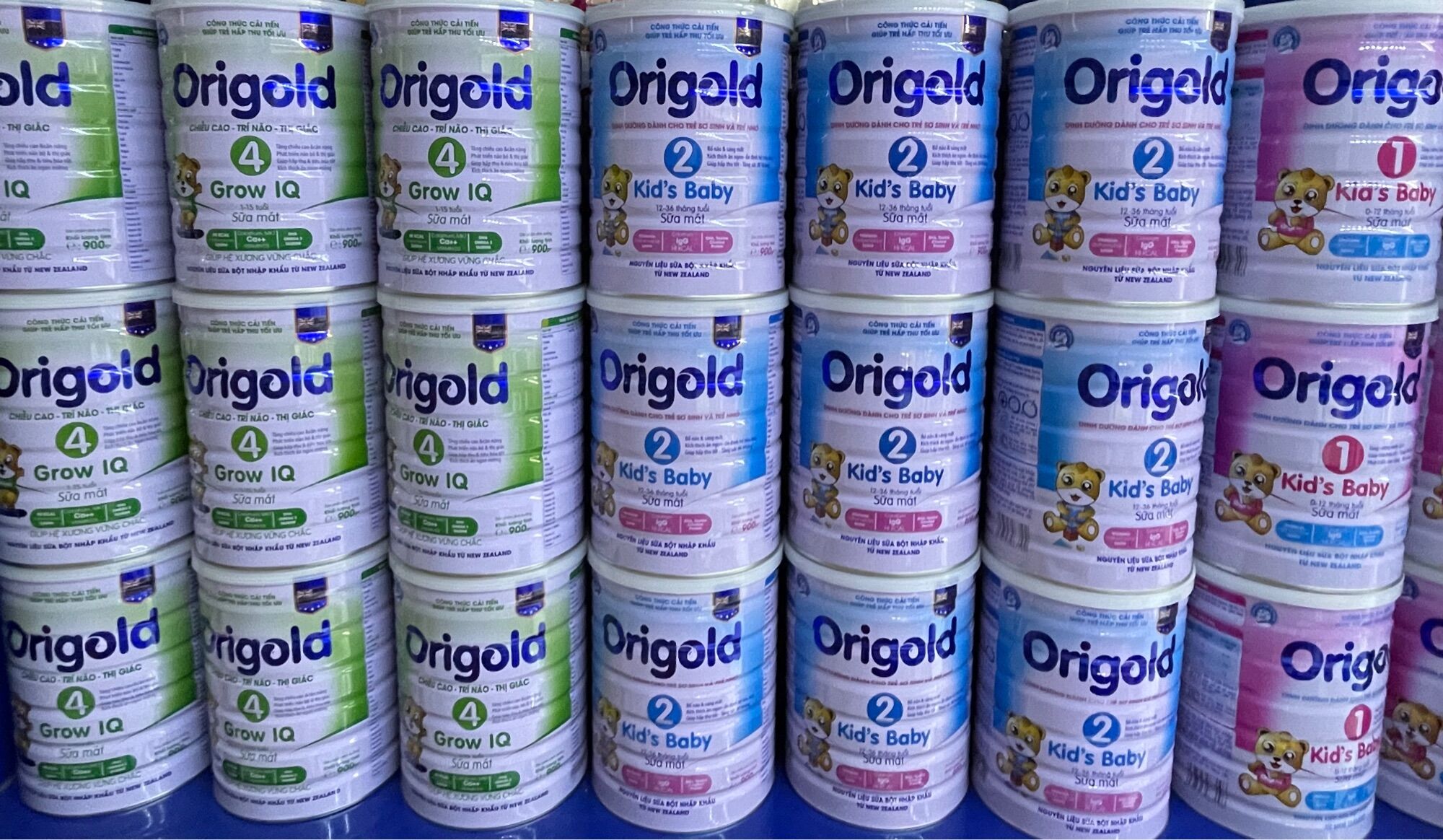 Sữa Origold Kid Baby 1 900g