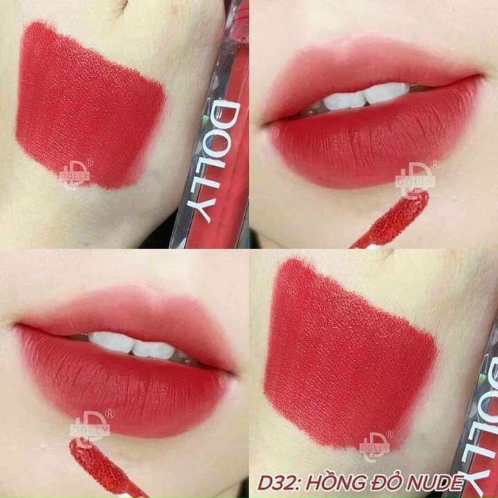Son kem siêu lì Dolly chính hãng (lựa màu tùy thích, inbox shop để chọn màu son)