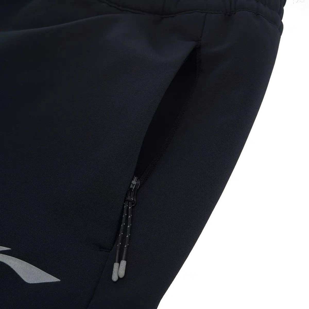 Quần gió lót nỉ nam Lining AYKR531