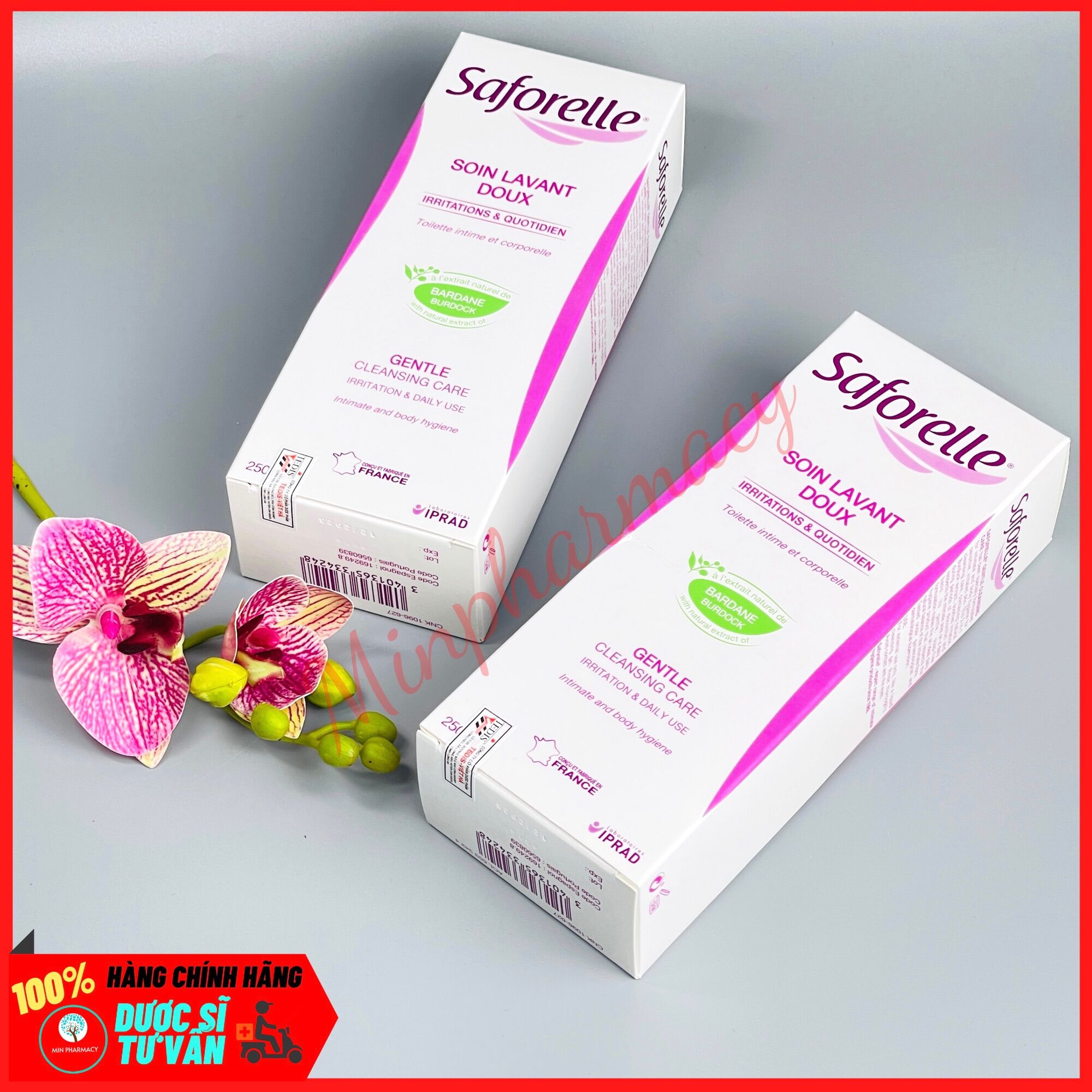 GEL VỆ SINH PHỤ NỮ SAFORELLE 100ml- Minpharmacy