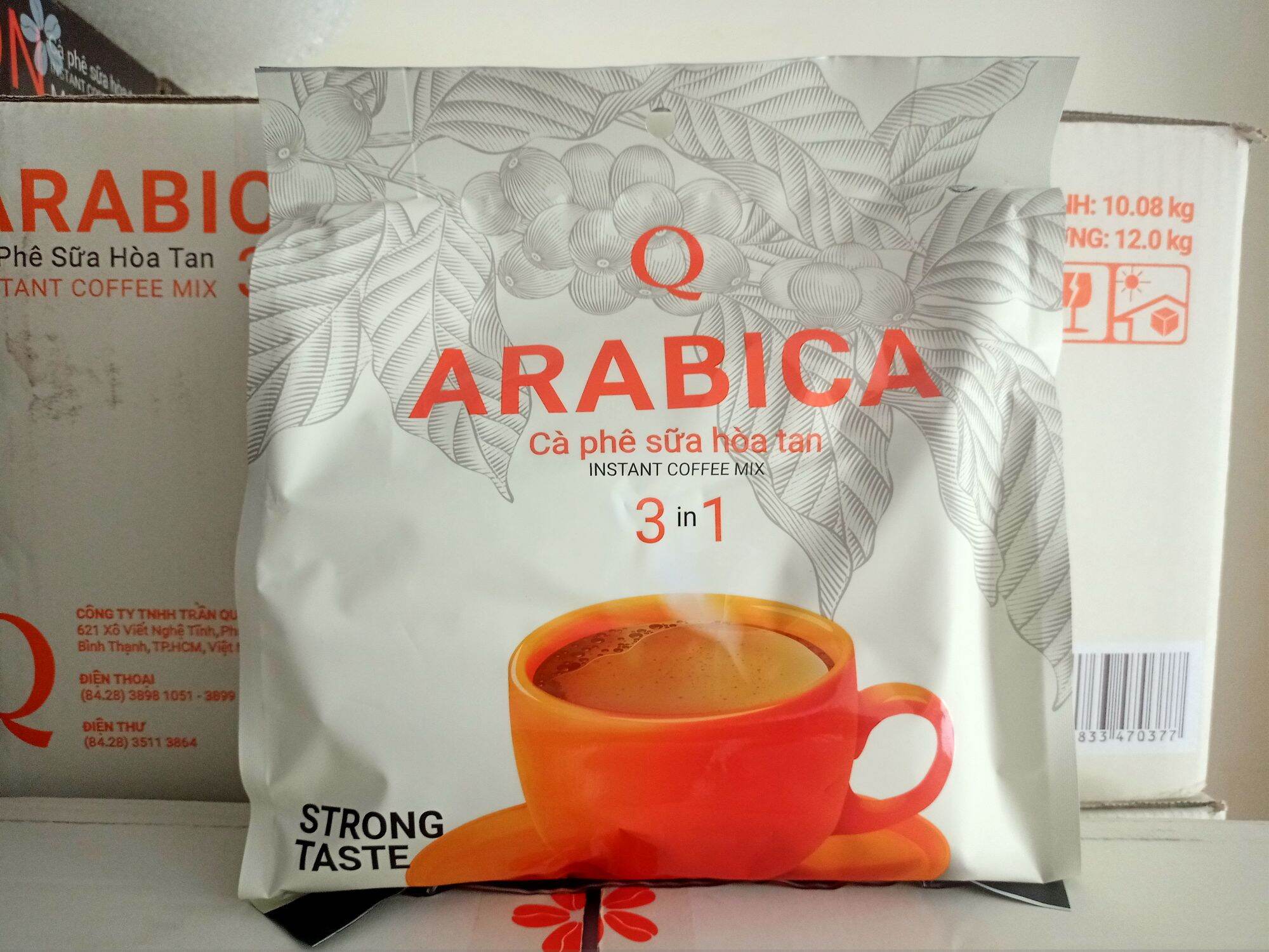 Cà phê sữa hòa tan Arabica Trần Quang bịch 480g