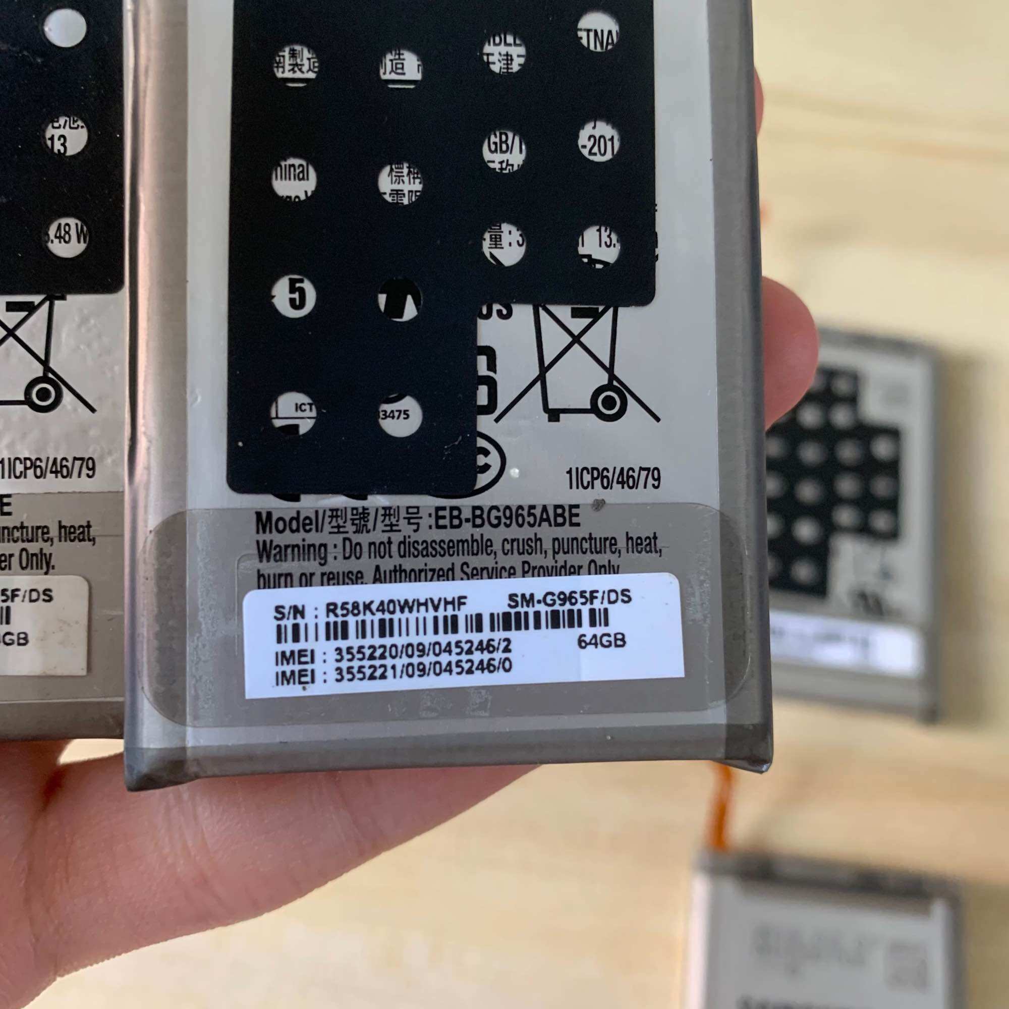 Pin Samsung S9 Plus ( G965 ) Zin Hàng Cao Cấp.