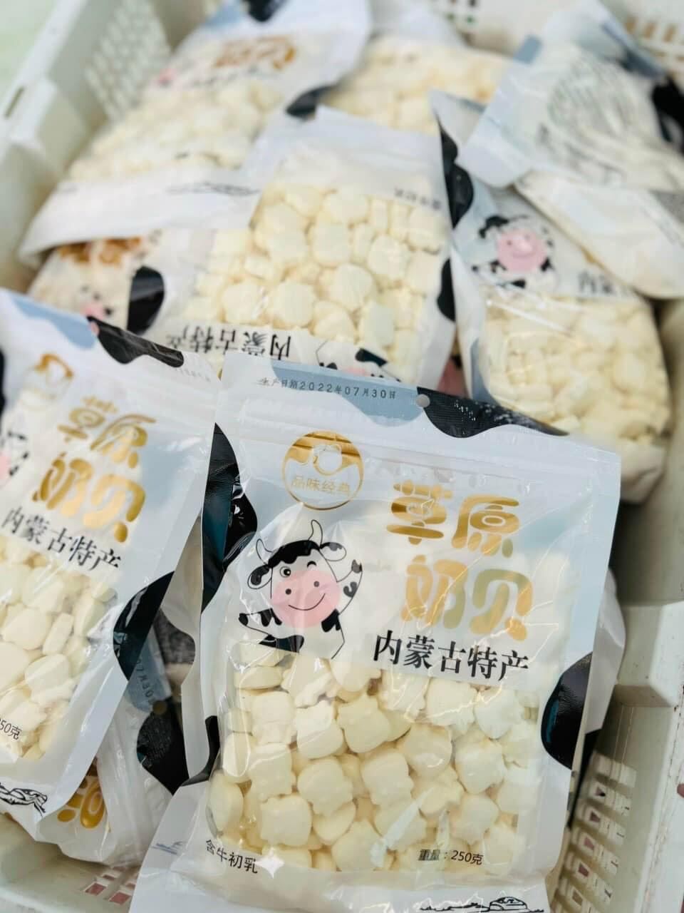 Kẹo bò sữa nén viên bịch 100 viên