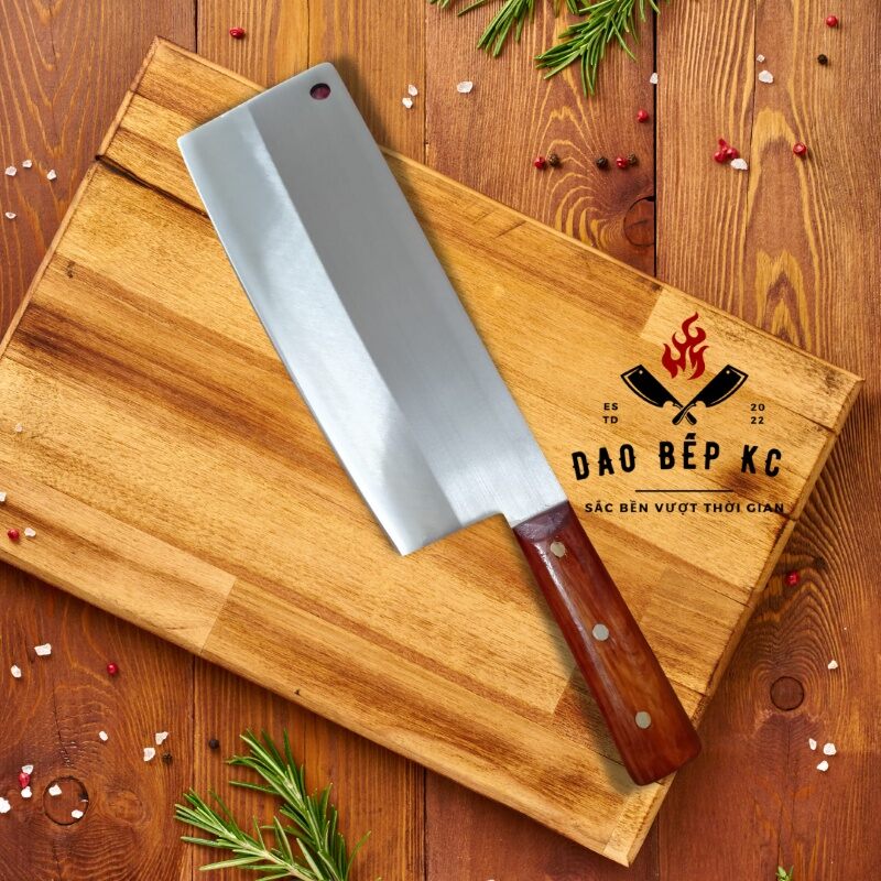 Dao chặt xương nhà bếp thép nhật không han rỉ