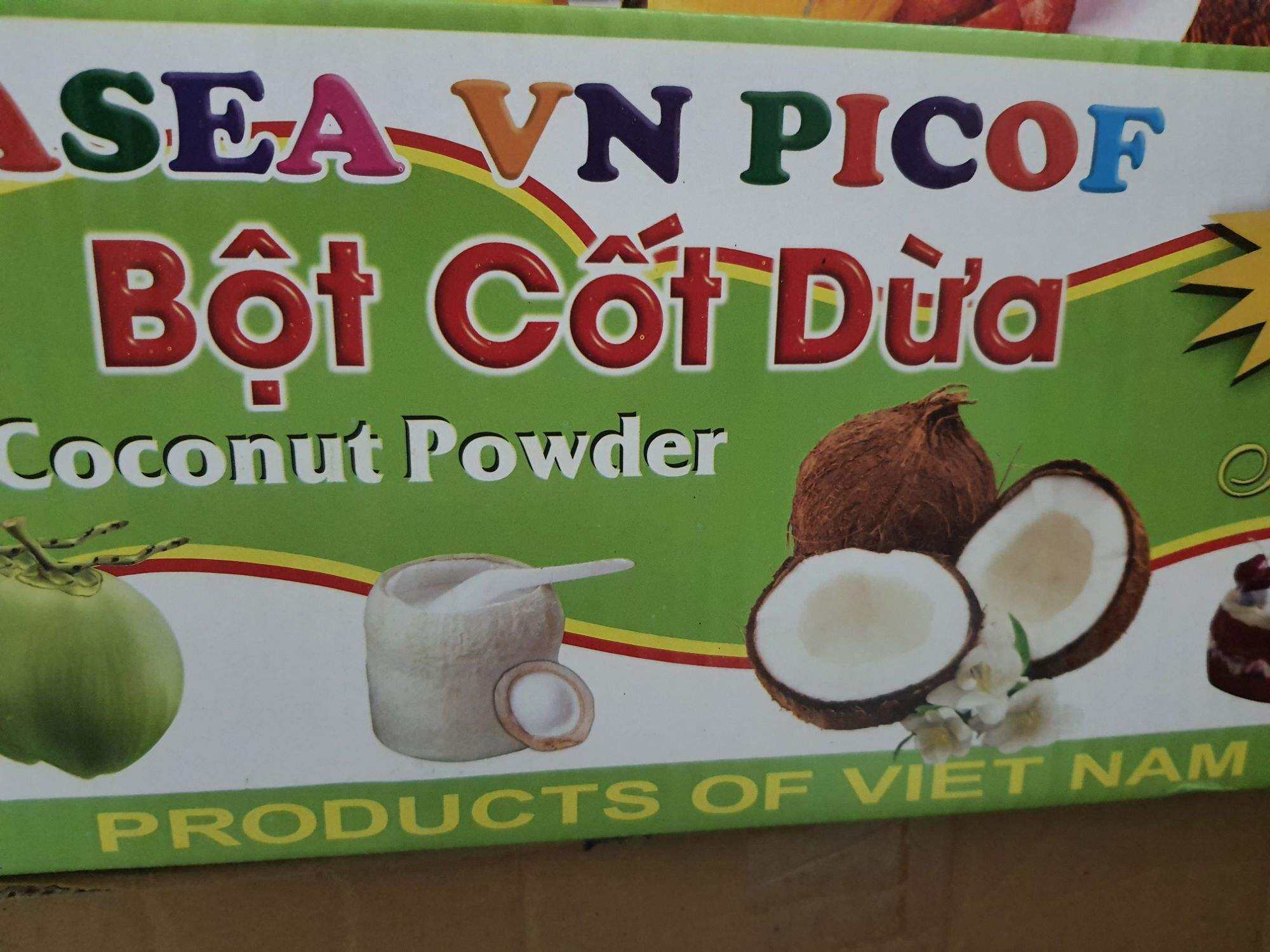 Sỉ 1 thùng bột cốt dừa 60 gói