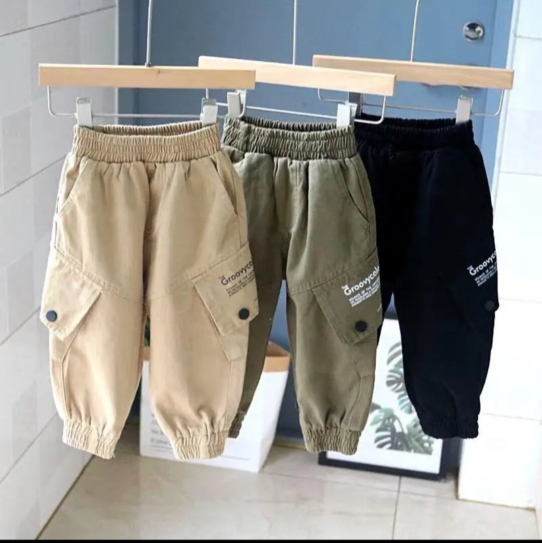 Quần kaki túi hộp lệch cho bé (8-30kg)