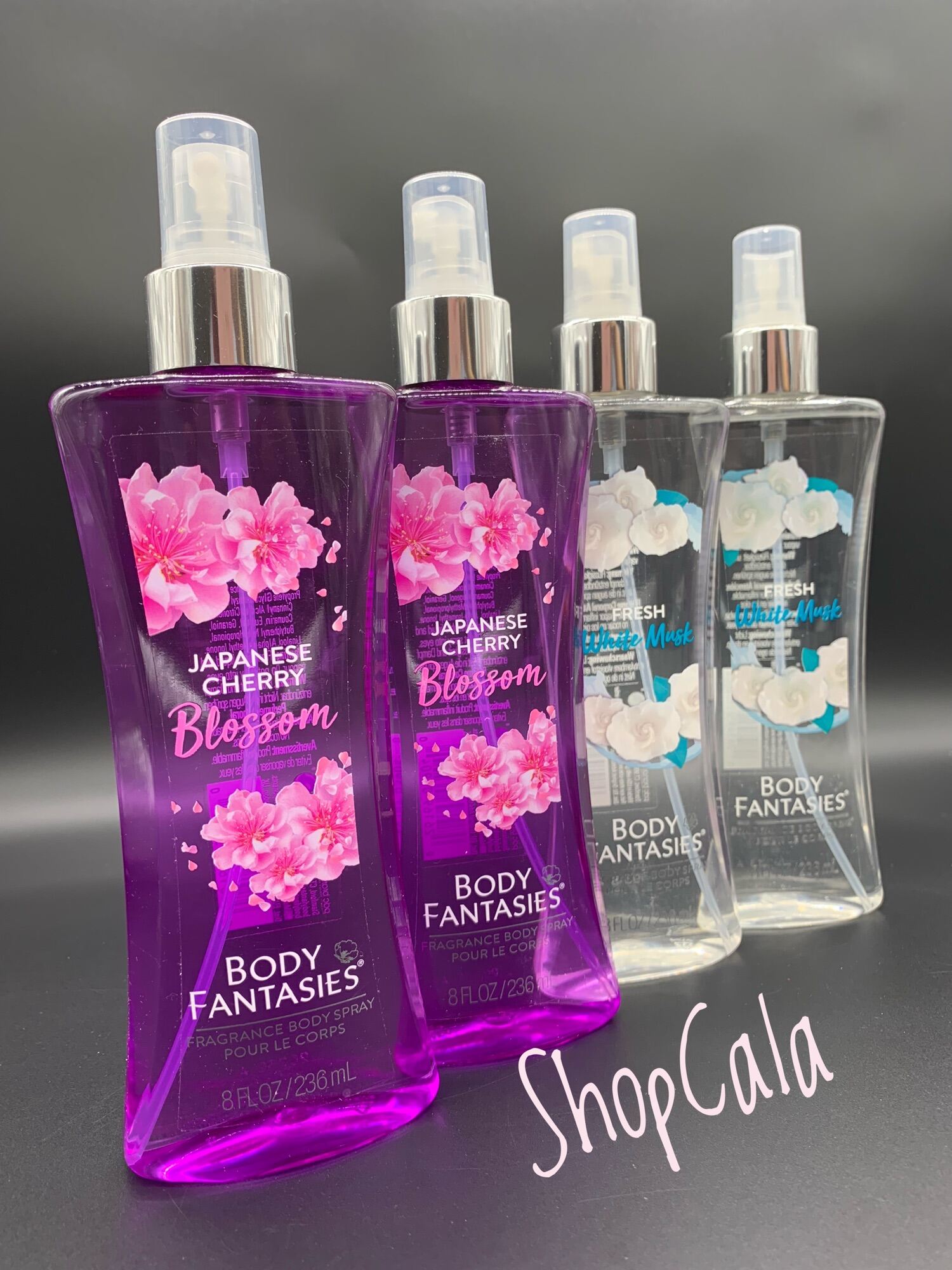 Chai Xịt Nước Hoa Toàn Thân Body Fantasies 236Ml (Usa)