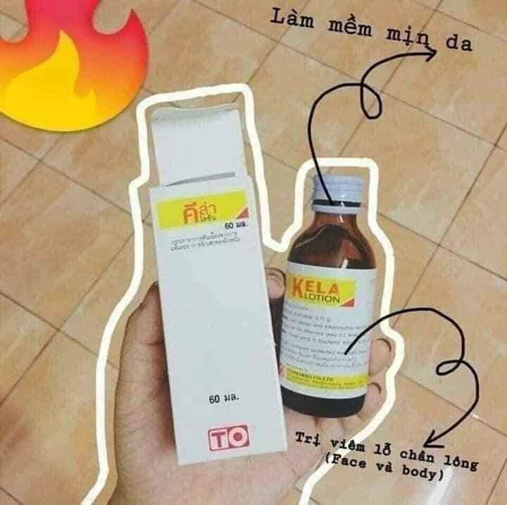 Kela lotion_đặc_trị_viêm lỗ chân lông dành được cho cả face và body