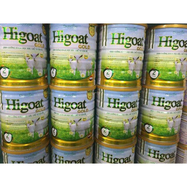 Sữa Dê HiGoat Gold 2 800g 1-3 tuổi