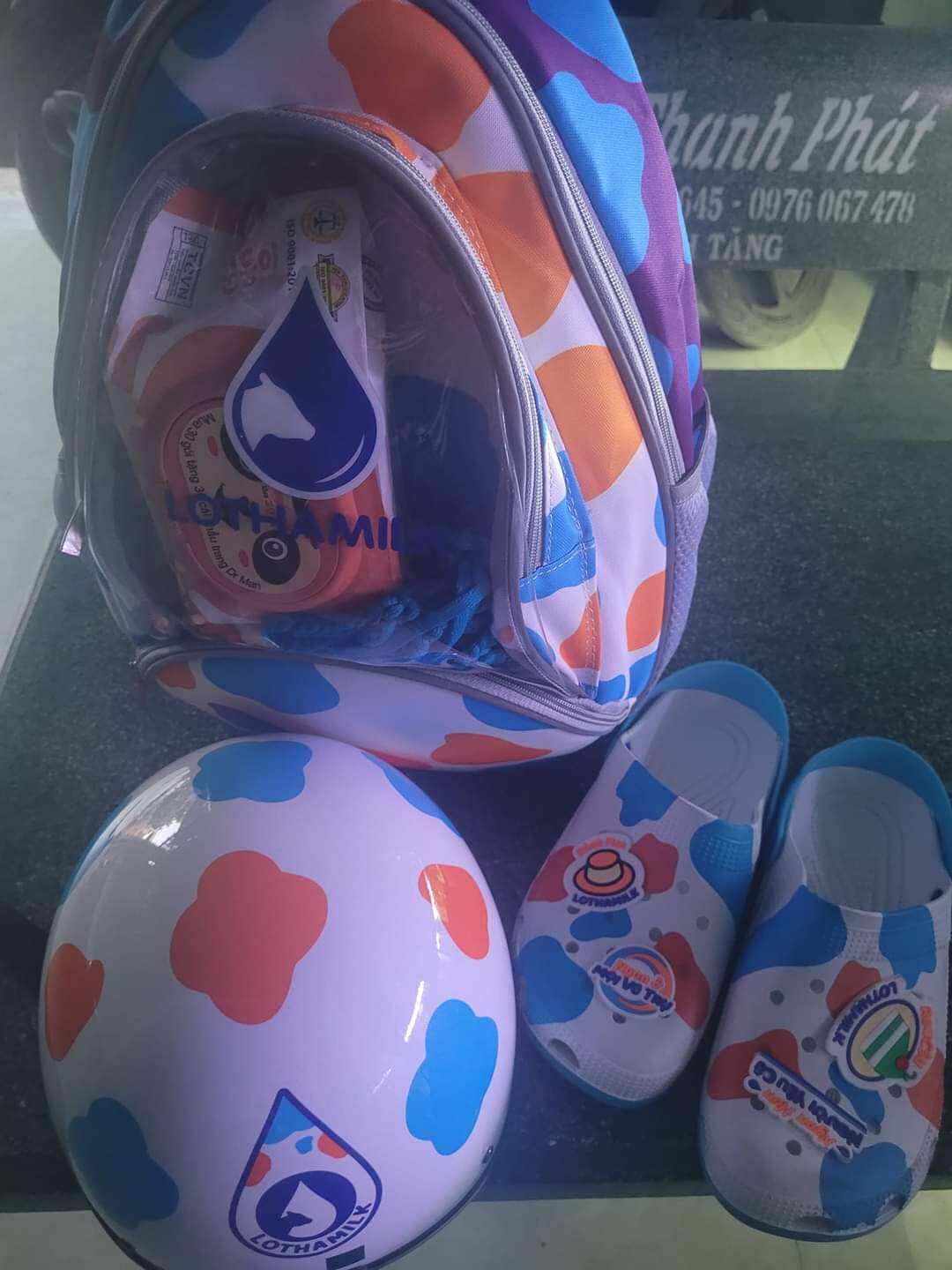 balo lothamilk siêu dễ thương