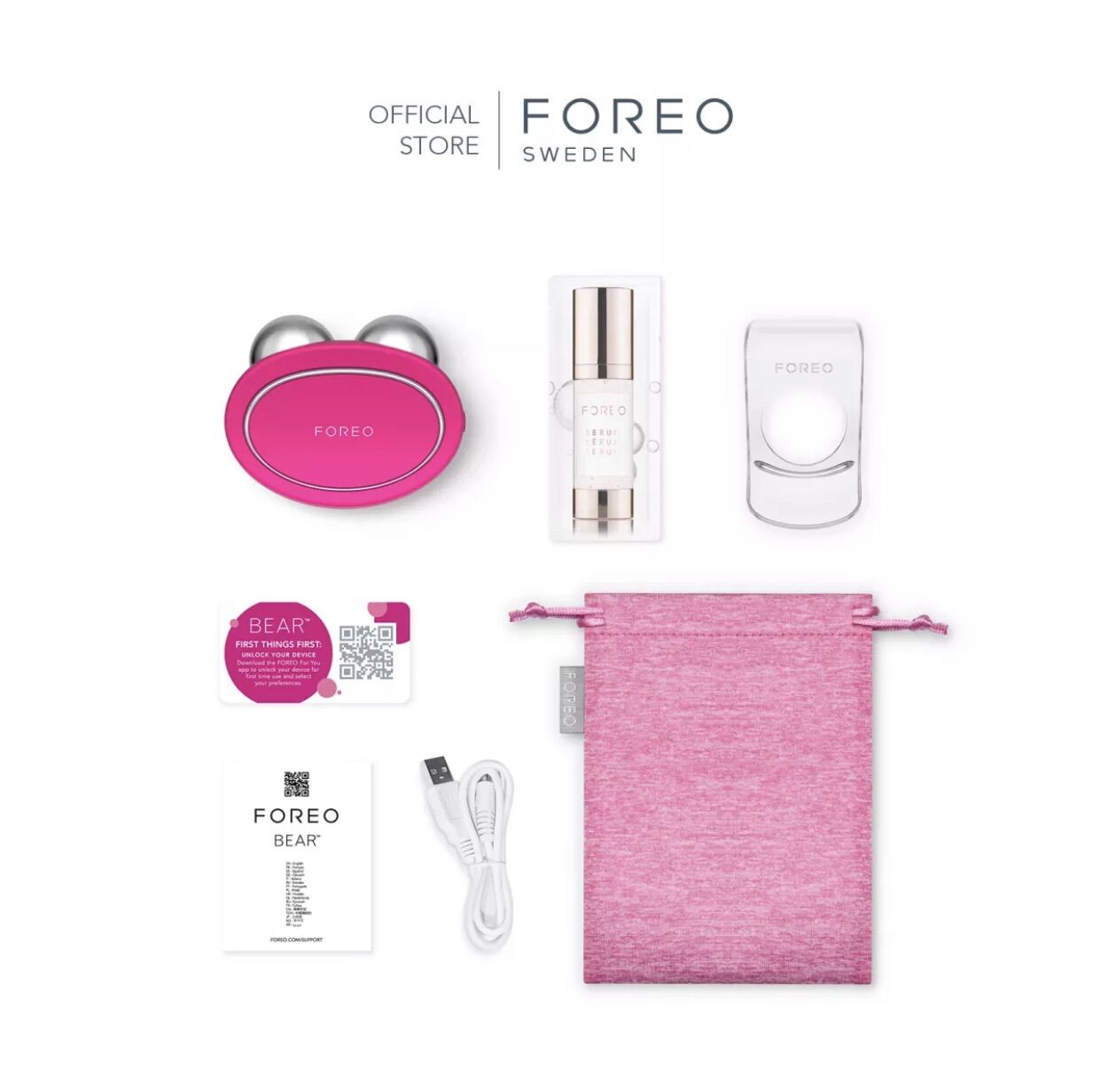 Máy Massage nâng cơ FOREO BEAR chính hãng (Đủ bill - Free BH 2 năm)