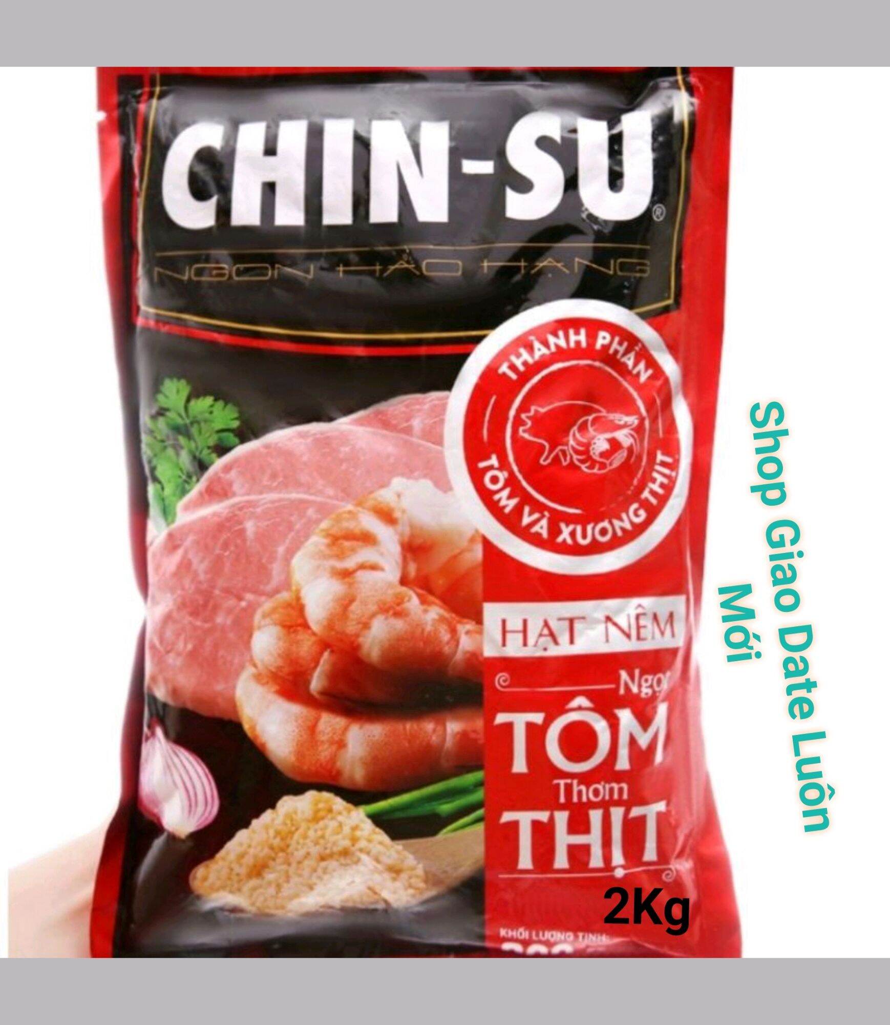 Hạt nêm chinsu ngọt tôm thơm thịt ngon 2kg