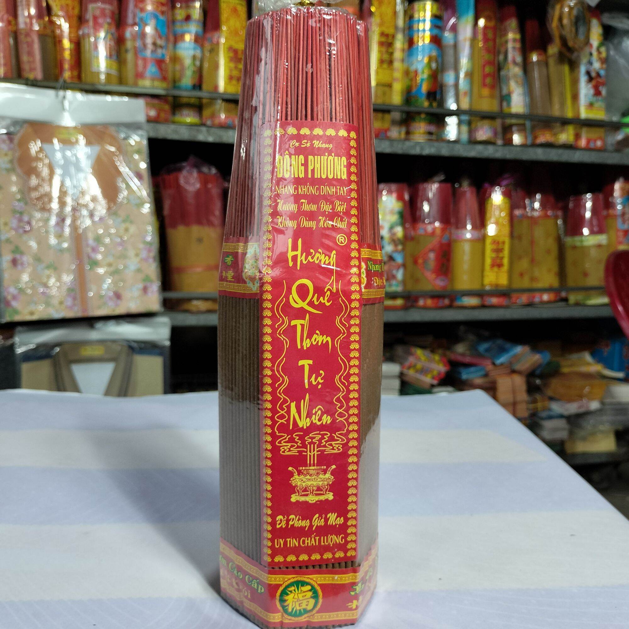 Nhang Quế ít khói ít tàn 546 cây/Nhang sạch thơm Quế