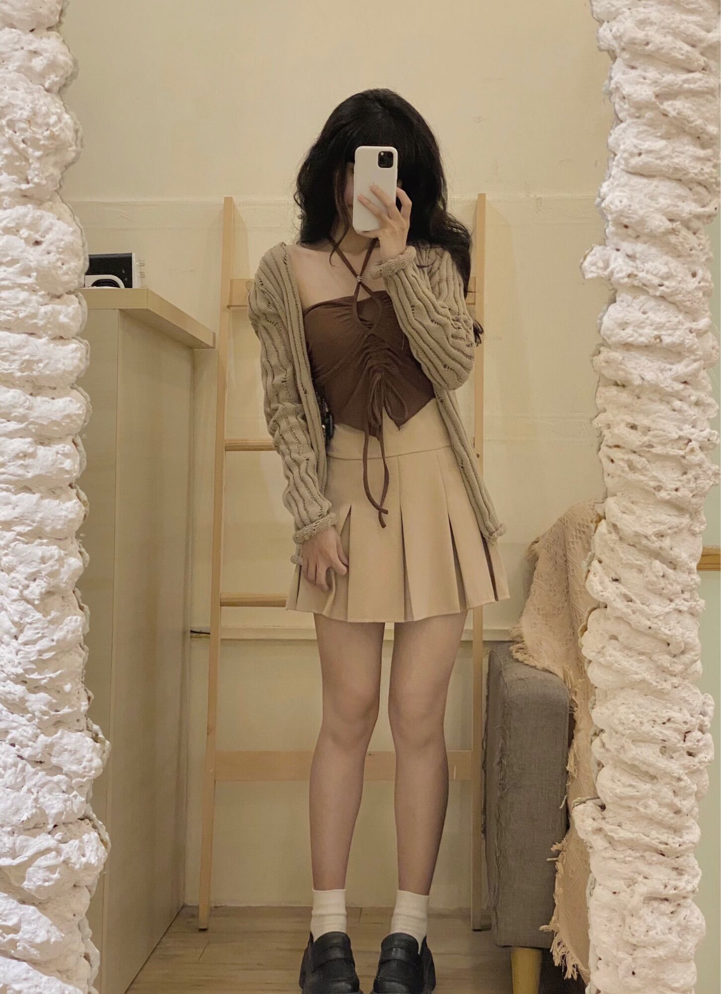Áo croptop cột dây kiểu - CR104