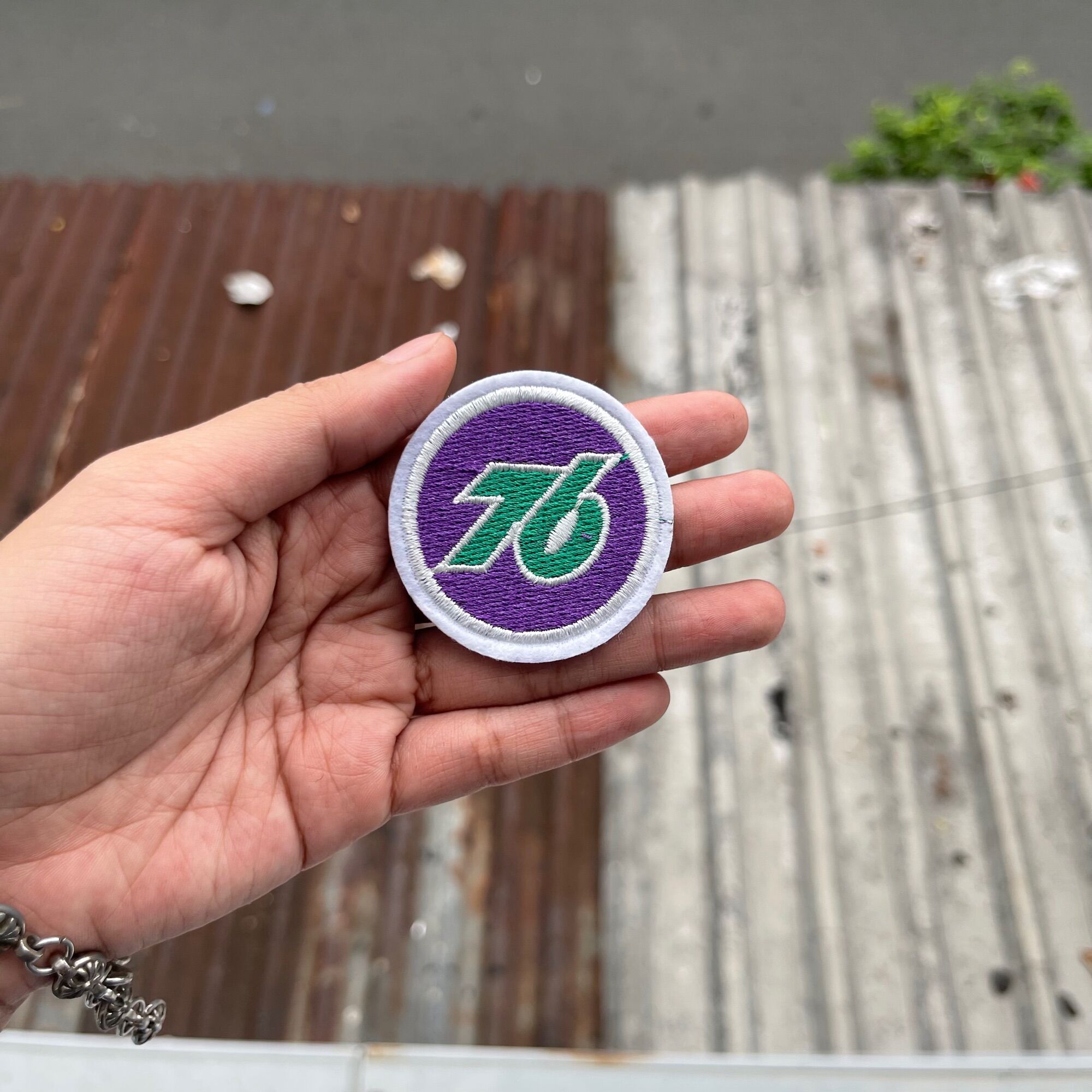 Patch sticker ủi quần áo Simple21