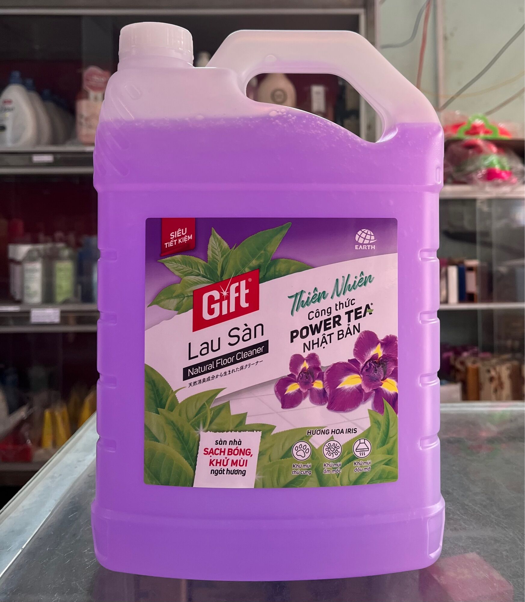 NƯỚC THƠM LAU SÀN GIFT 3,8kg - 2