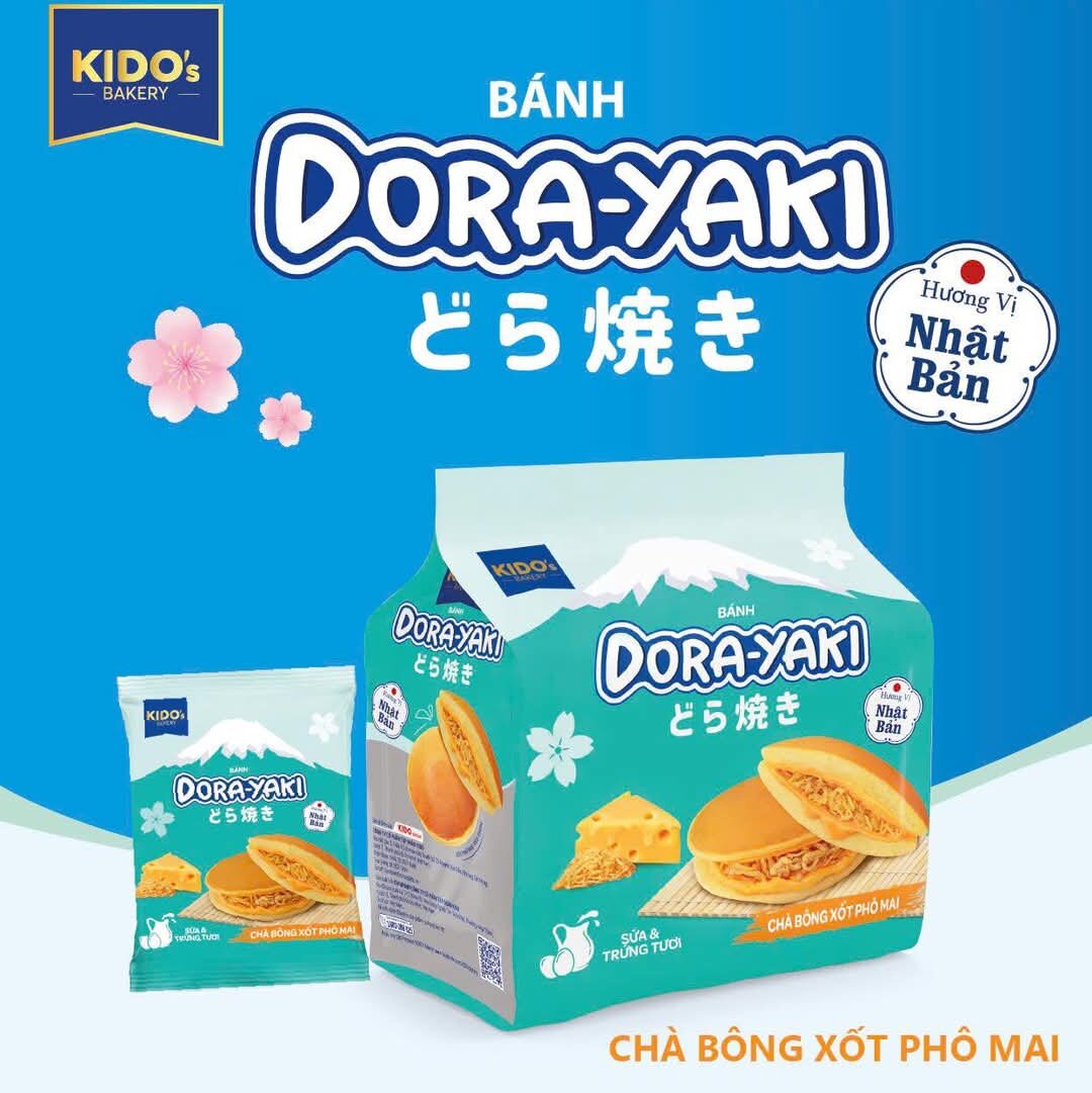 [ com 10 cái] bánh rán đoremon vị phô mai siêu ngon nhà kidos