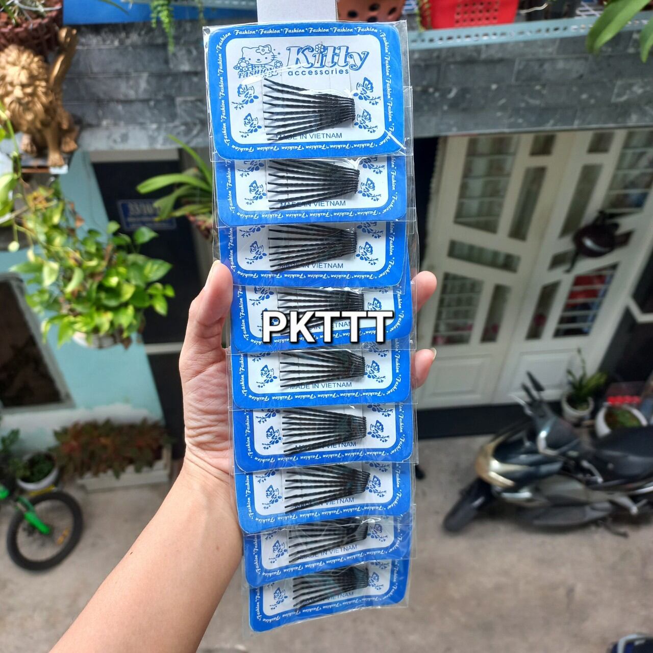Sỉ 10 vỉ kẹp tăm nhí 4cm