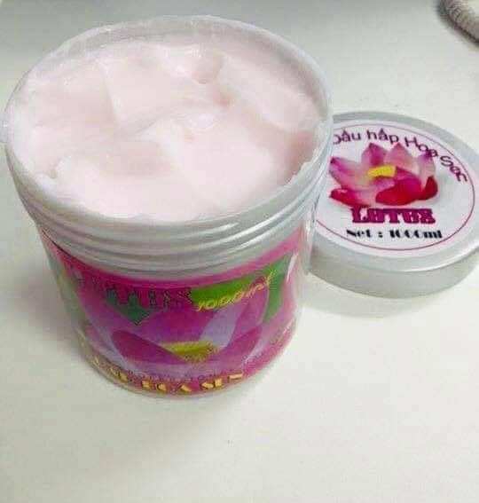 KEM Ủ TÓC SIÊU MƯỢT HOA SEN 1000ML