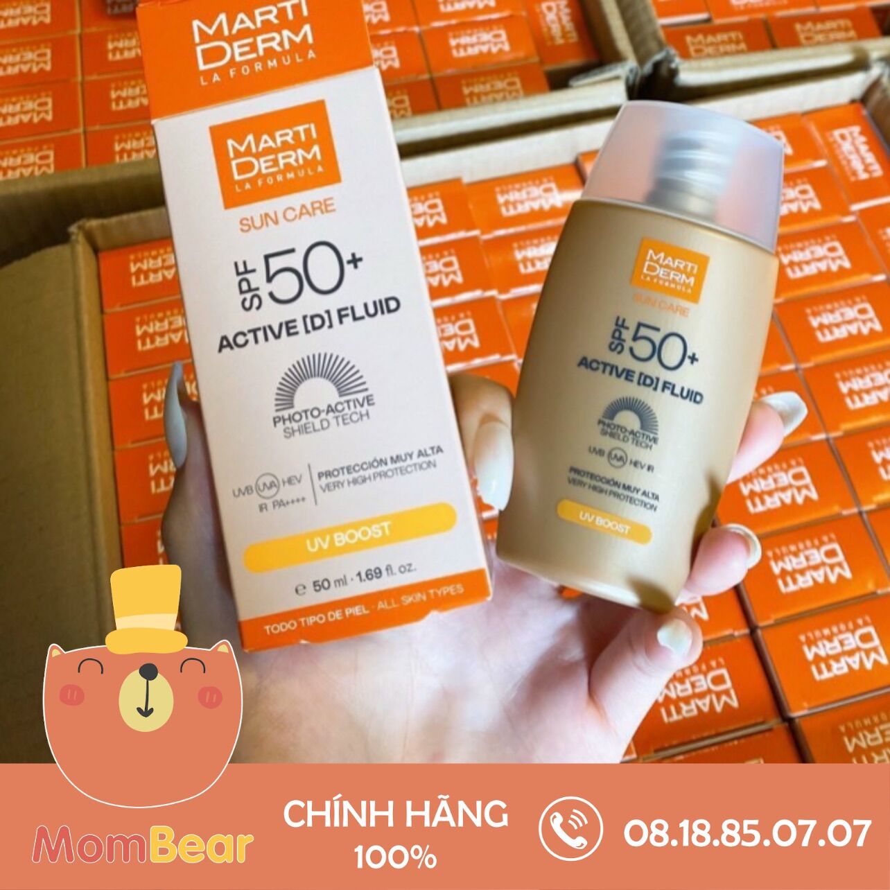 Kem Chống Nắng Marti Derm Active 50ml