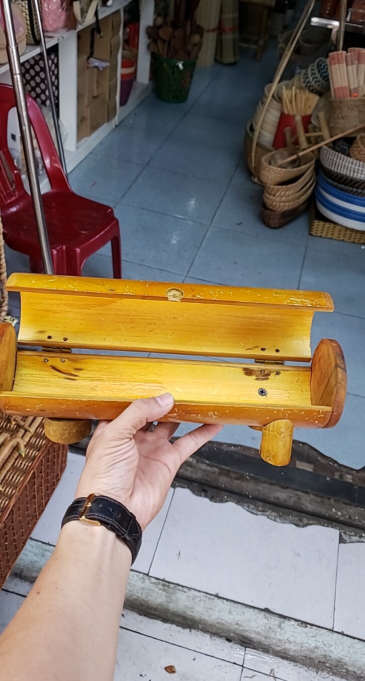 Ống tre đựng đũa thủ công mỹ nghệ