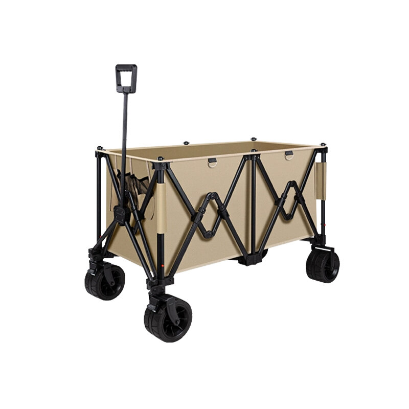 Breathable Spacious Camping Wagon 600D Oxford Cloth