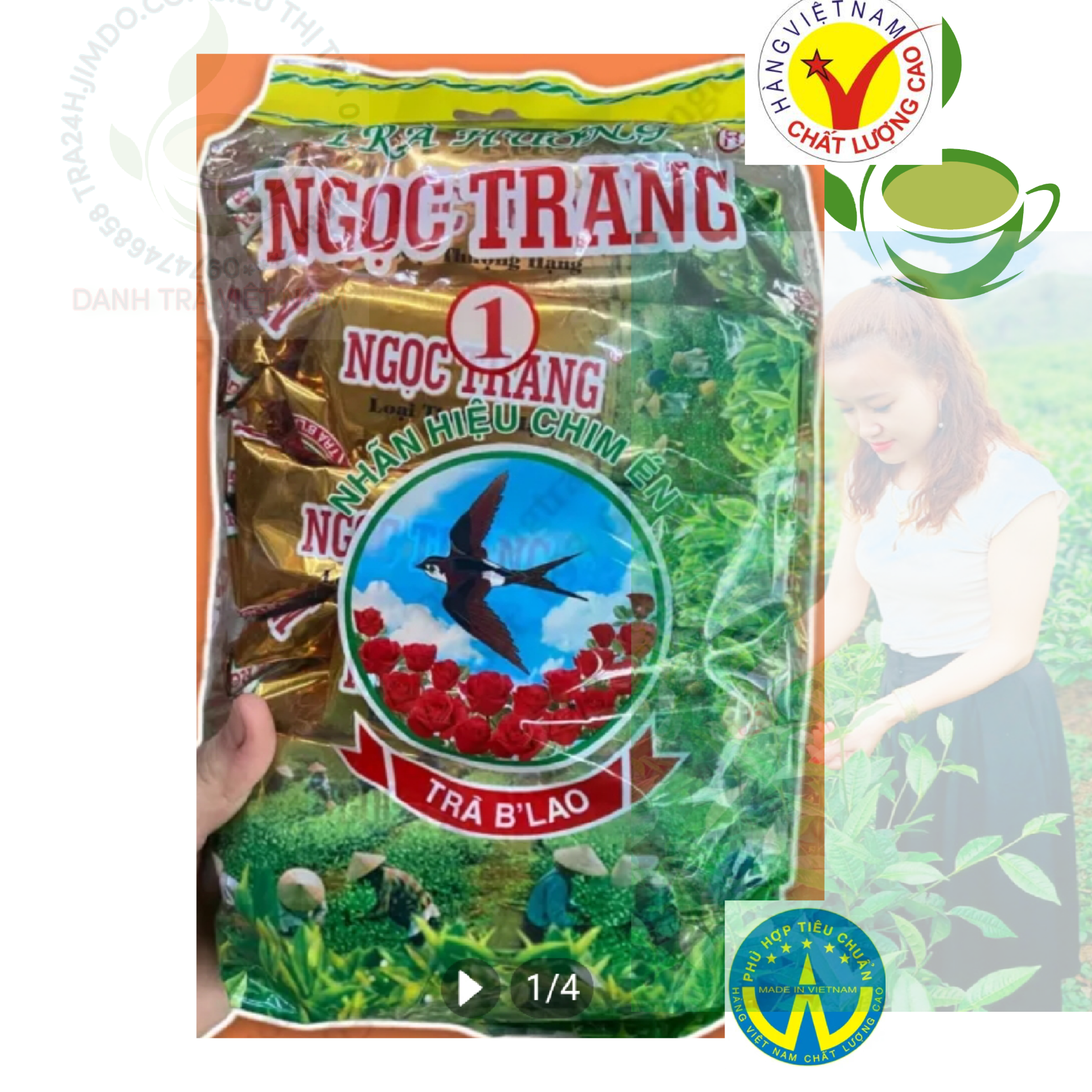 1 lóc trà ngọc trang lài nhỏ 420g