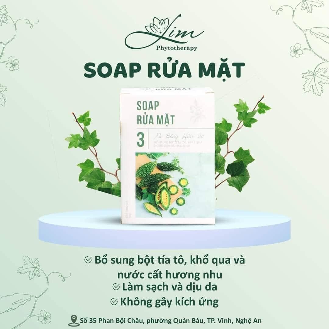 Soap rửa mặt khổ qua