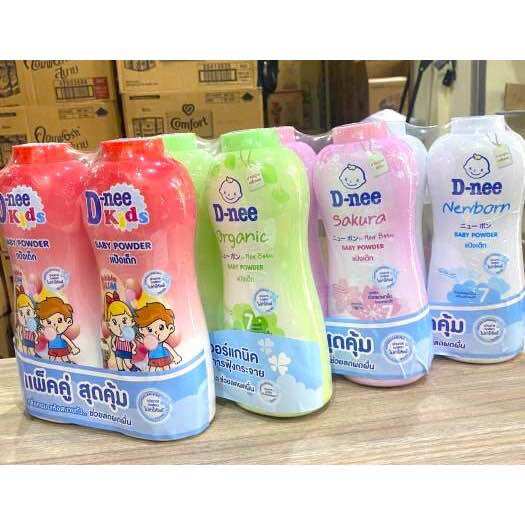 (Chính Hãng) Phấn Thơm D-nee Thái 350g (Được chọn màu)