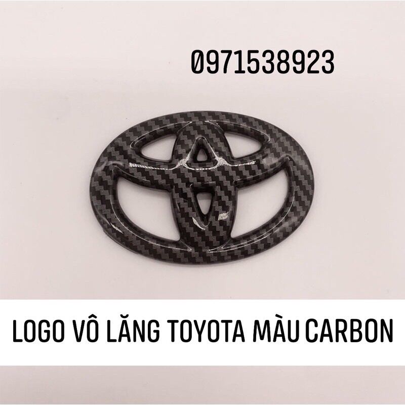 LOGO VÔ LĂNG TOYOTA NHIỀU MÀU SẮC