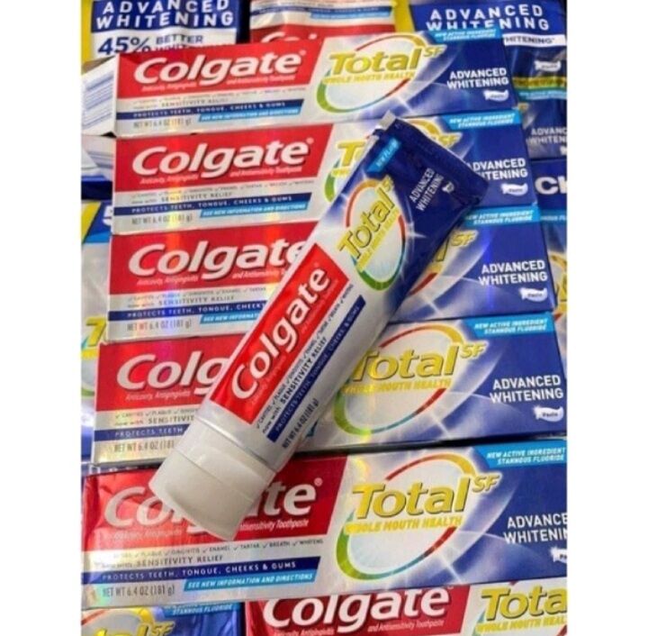 kem đánh răng siêu trắng colgate  mỹ