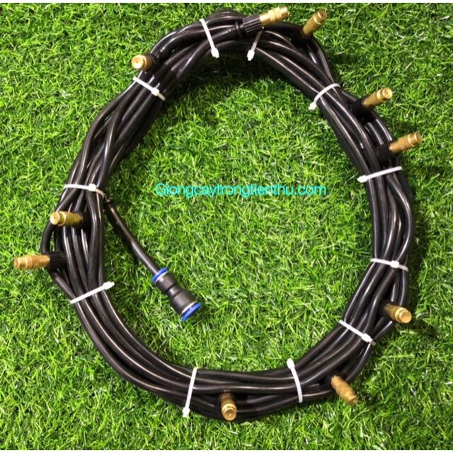 Com bo bộ tưới phun sương 10 béc lắp ráp sẵn sàng nhập khẩu