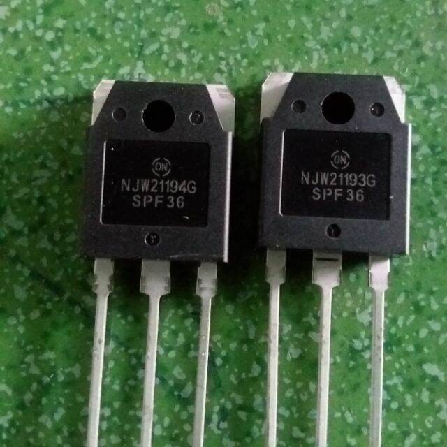 1 ĐÔI TRANSITOR NJW21193G+NJW21194G