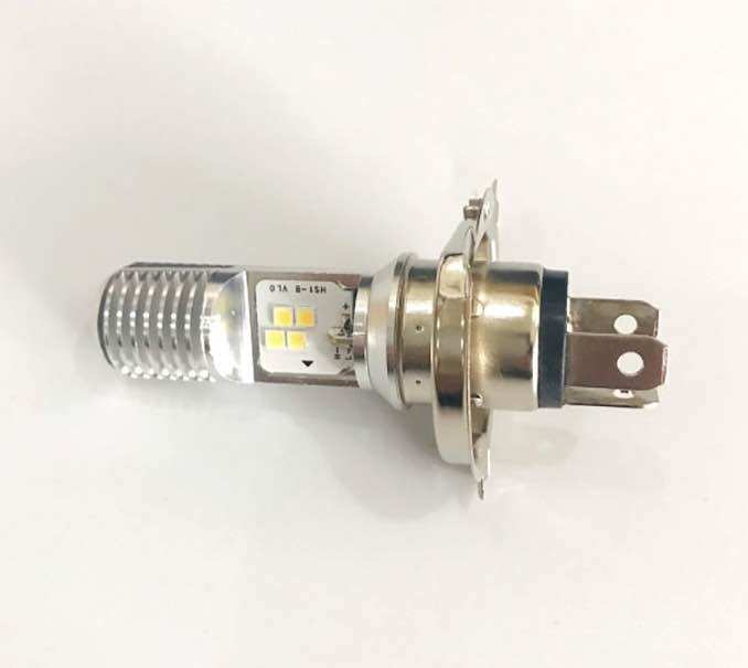 Đèn pha led H4 3 chân siêu sáng cho xe máy