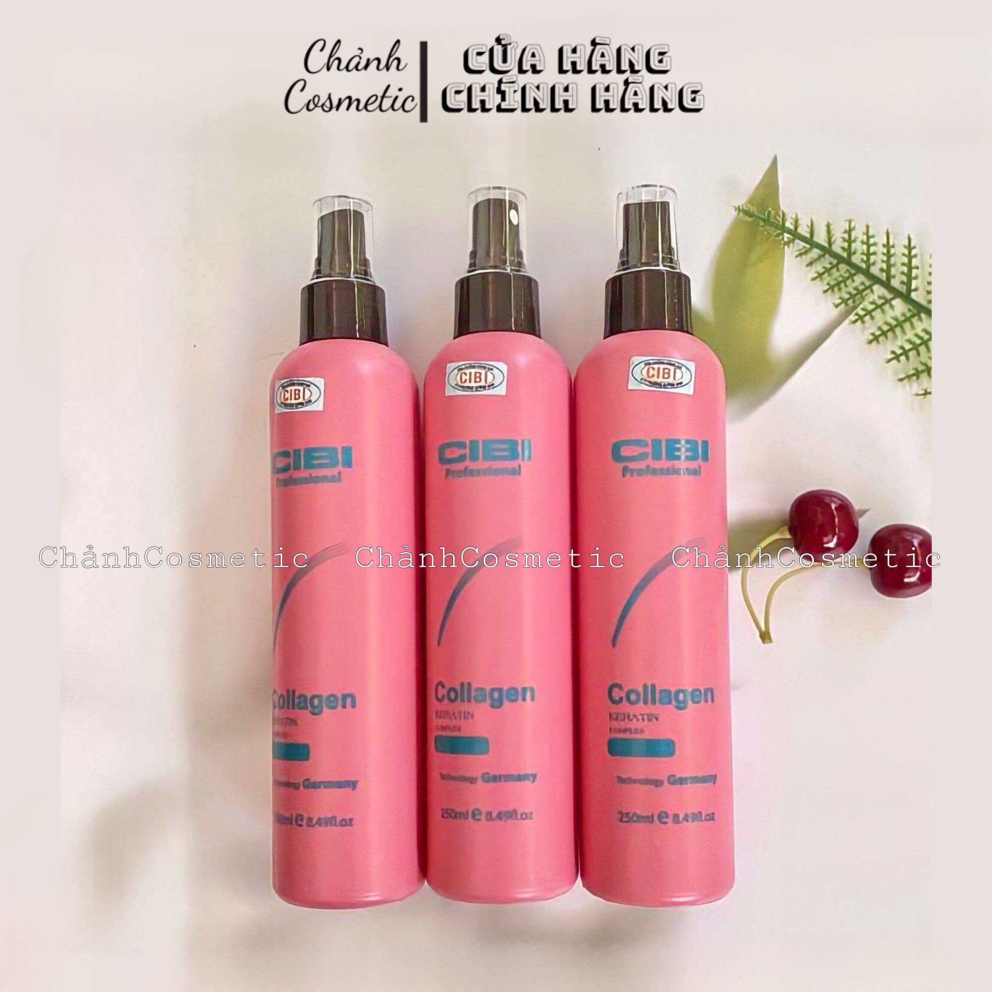 Xịt Dưỡng Tóc Keratin CIBI Hương Nước Hoa Phục Hồi Tóc Hư Tổn & Cung Cấp Vitamin 250ml