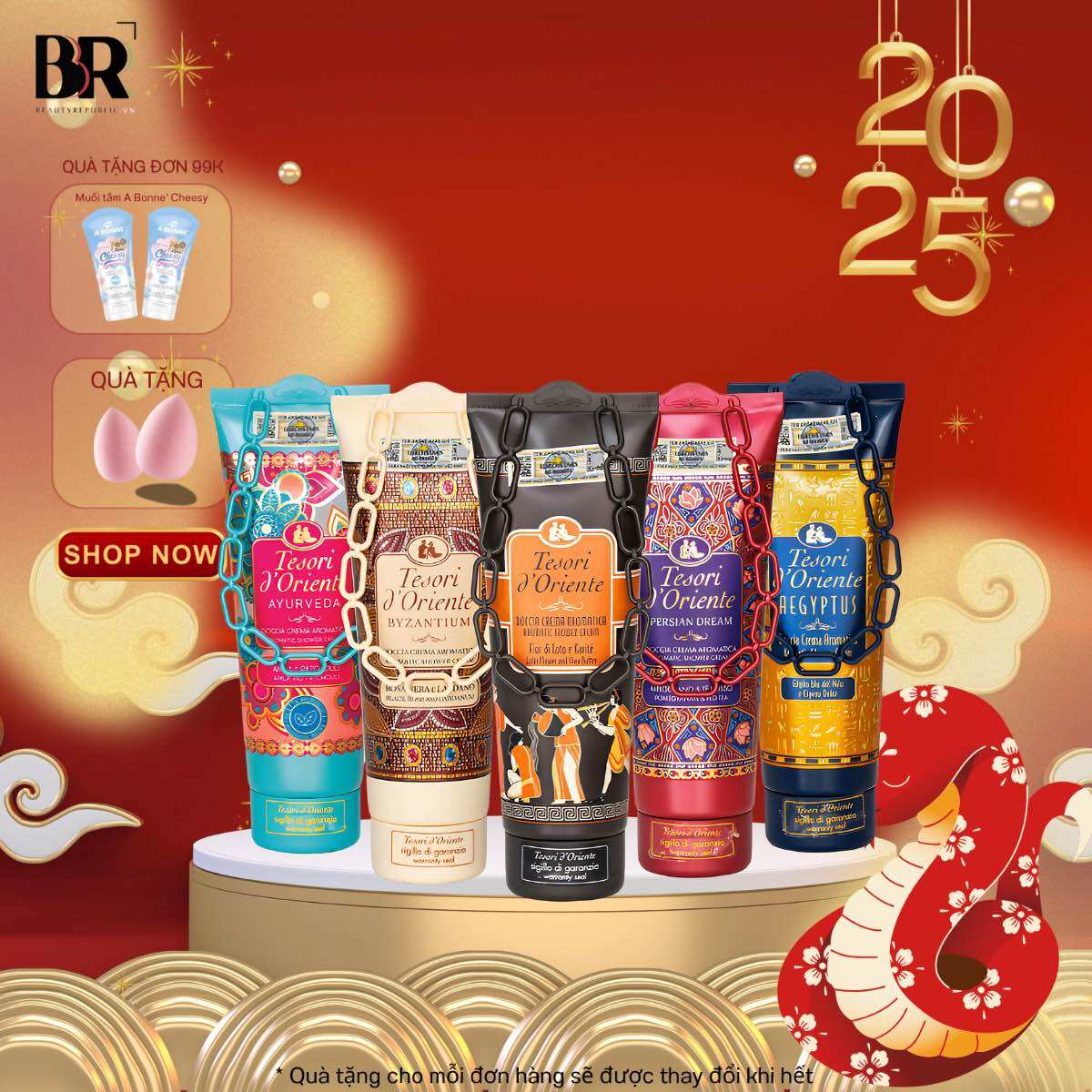 Sữa Tắm Nước Hoa Tesori d'Oriente 250ml Shower Cream
