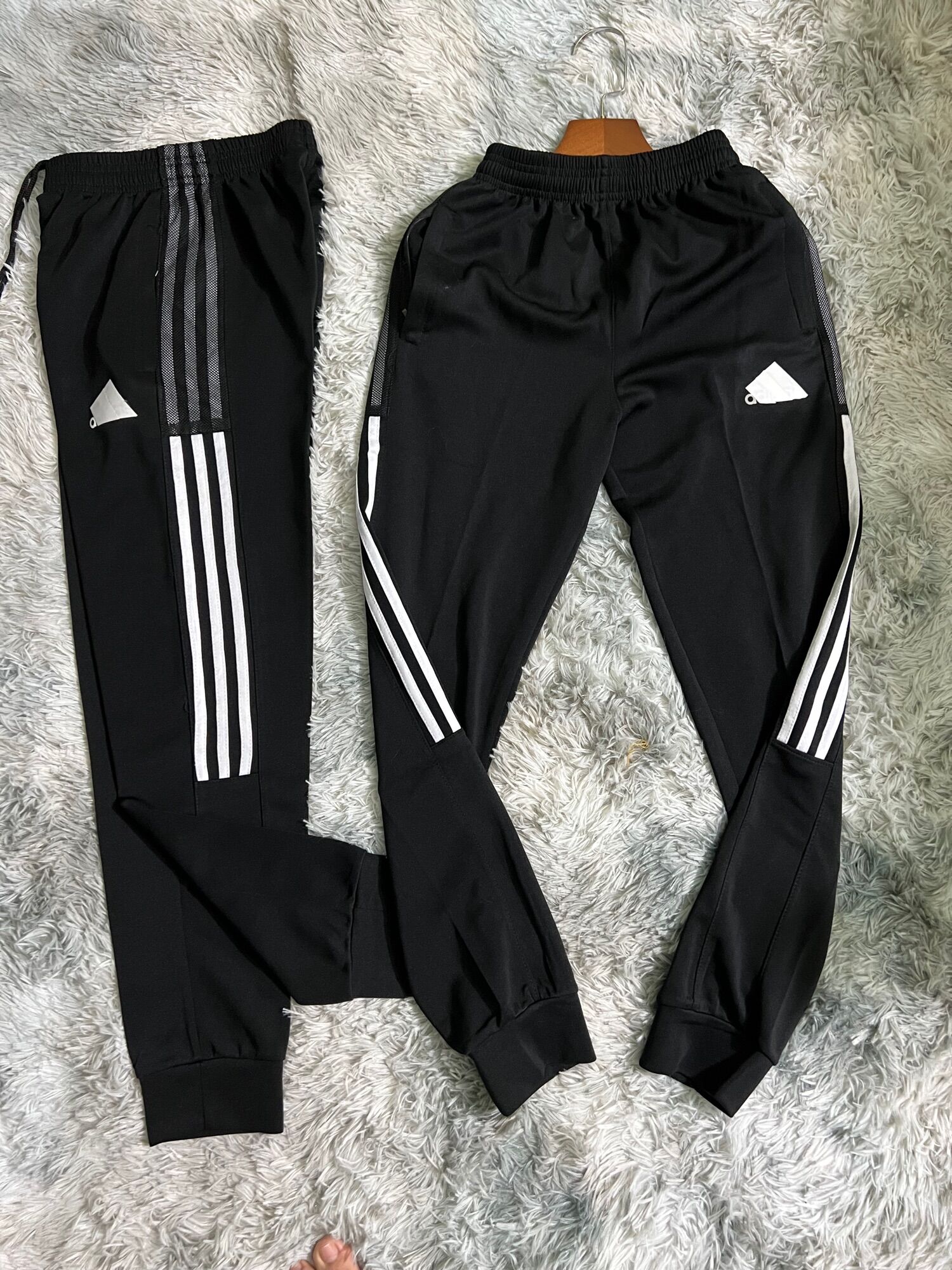 Quần jogger nam nữ bo gấu