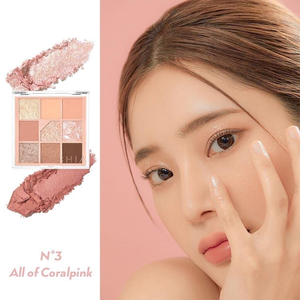 Bảng Phấn Mắt Unleashia 9 ô GLITTERPEDIA EYE PALETTE