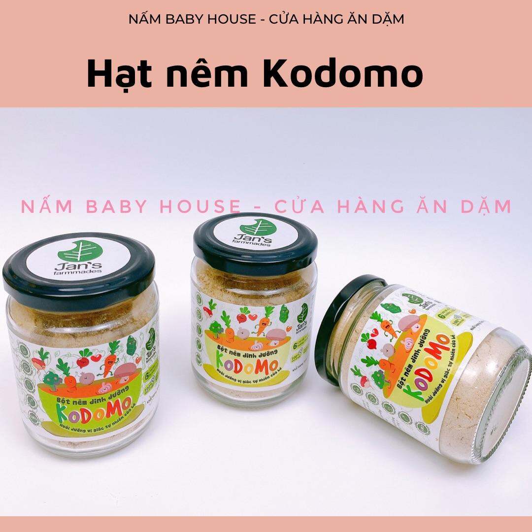 Hạt nêm rau củ cho bé ăn dặm từ 6 tháng Jan's Kodomo 90g date mới