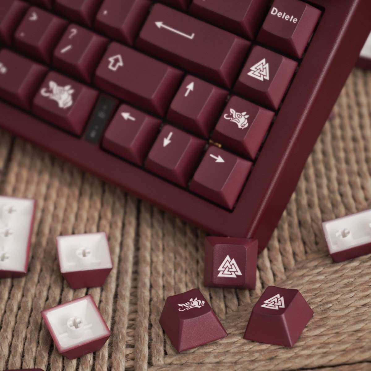 Keycap Cherry Blot PBT Cherry Profile bàn phím cơ Keycap GMK Clone - Polabe Store