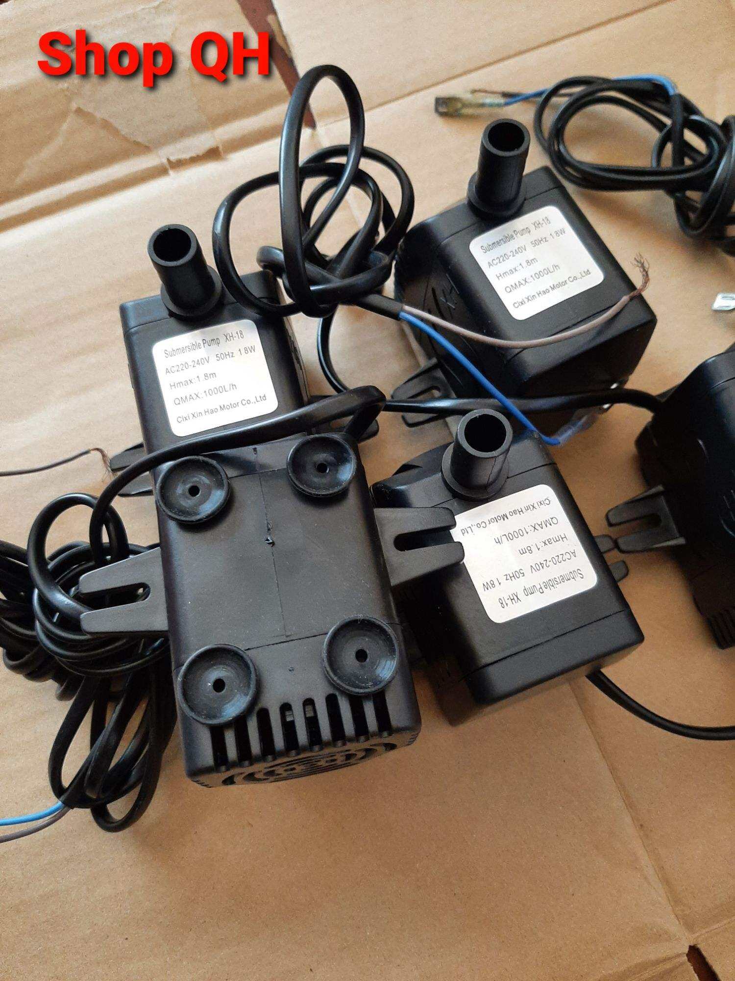 Bơm quạt điều hòa 18w /220v cho quạt làm mát - bơm quạt nước