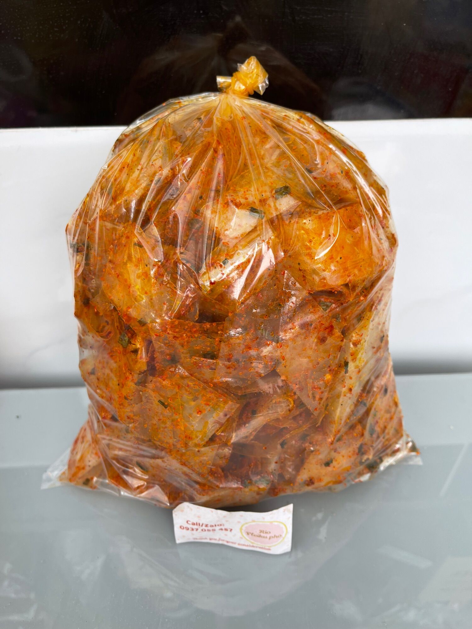 500gr bánh tráng cuộn tẩm tép mỡ hành