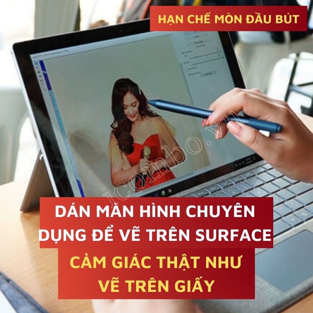 Dán Paperlike keo nam châm SURFACE PAPER (MÀN HÌNH GIẤY) - Dán chuyên dụng để vẽ- Pro 4/5/5/6/7 Go/G