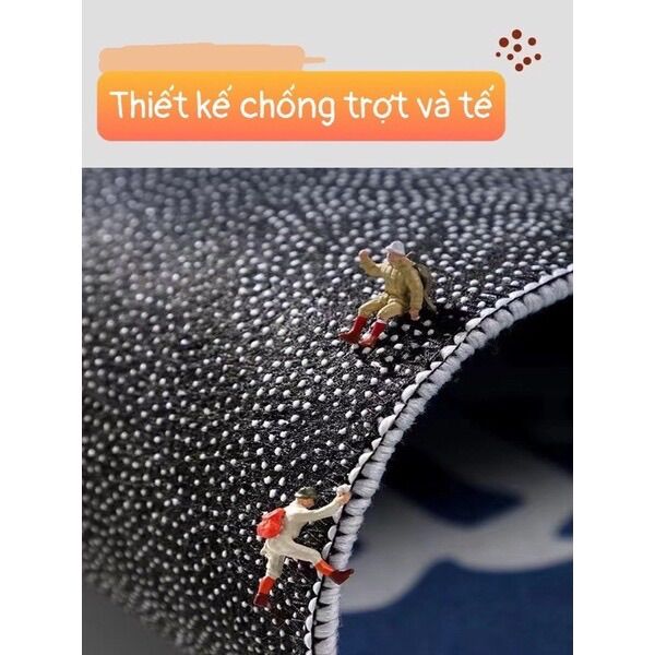 thảm chùi chân gấu dâu siêu dễ thương